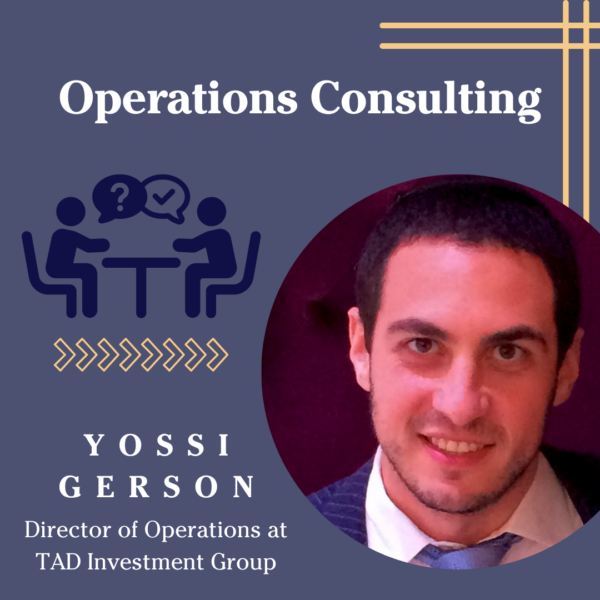 Yossi Gerson Operations Consulting