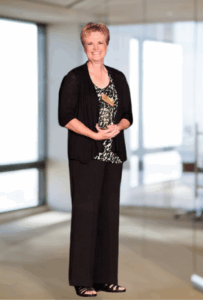 Lisa-Steed-in-office