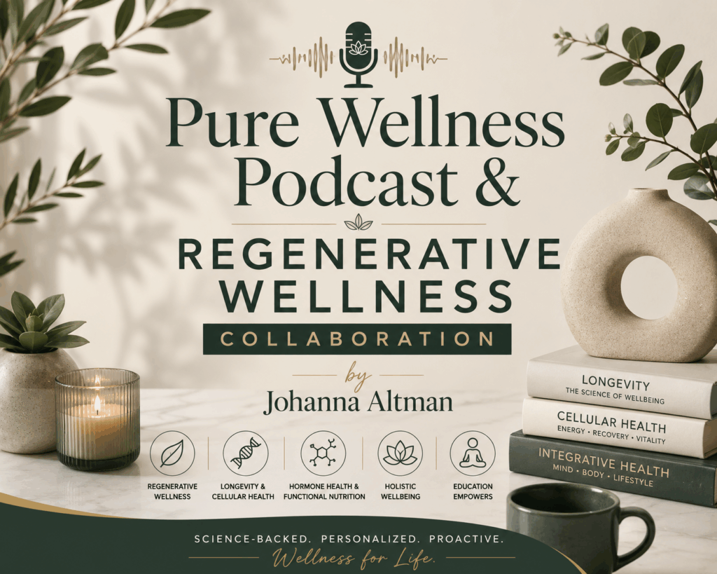Pure Wellness Podcast & Regenerative Wellness Collaboration by Johanna Altman
