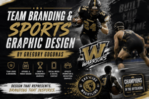 Team Branding & Sports Graphic Design by Gregory Gogonas