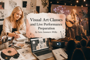 Visual Art Classes and Live Performance Preparation by Sara Sommers Wilks