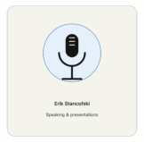 Erik Stancofski Presenter